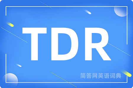 TDR