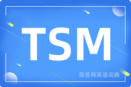 TSM是什么意思,TSM的中文翻译 TSM