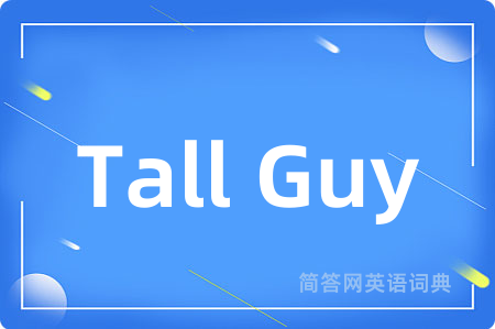 Tall Guy是什么意思,Tall Guy的中文翻译 Tall Guy