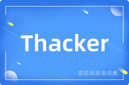 Thacker