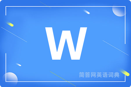 W