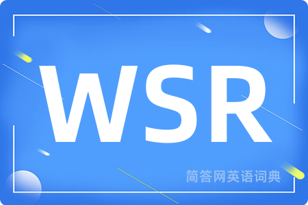WSR
