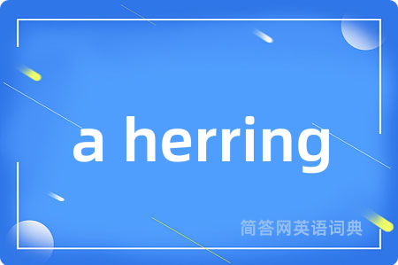 a herring