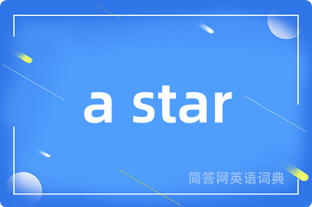 a star