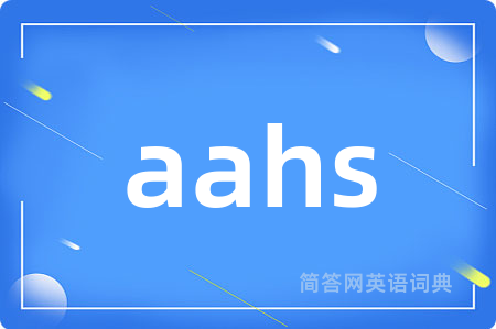 aahs