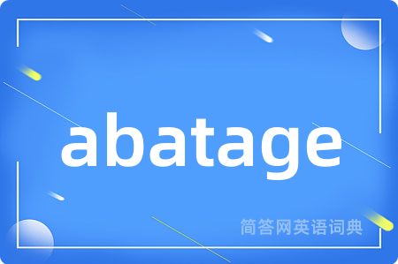 abatage