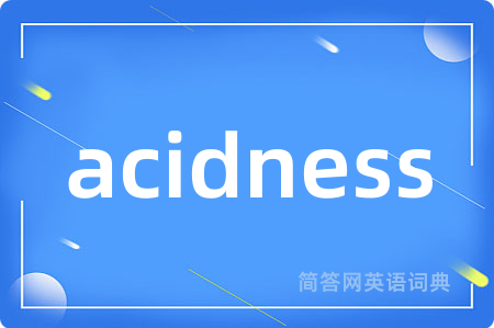 acidness