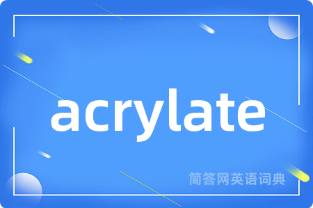 acrylate
