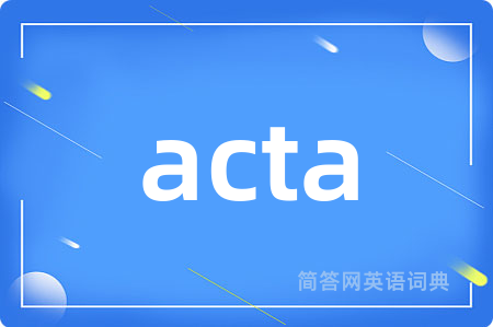acta