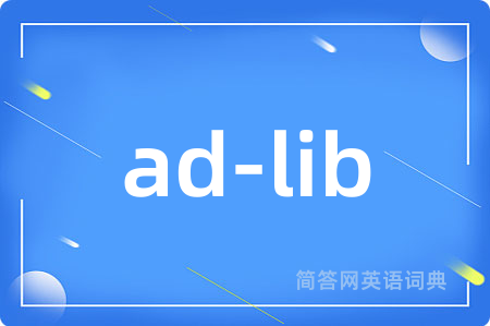 ad-lib