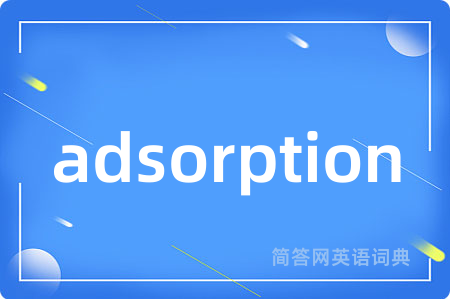 adsorption