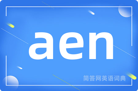 aen是什么意思,aen的中文翻译 aen