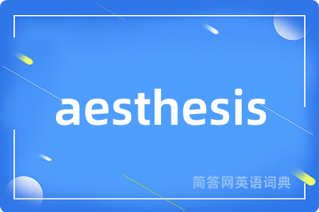 aesthesis