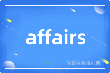 affairs