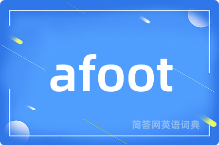 afoot