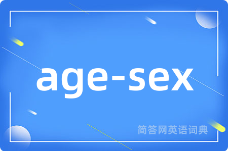 age-sex