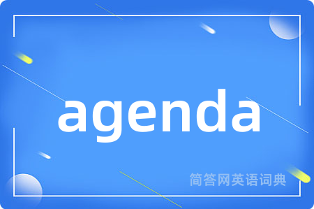 agenda