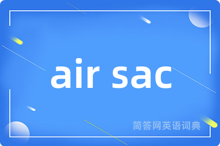 air sac