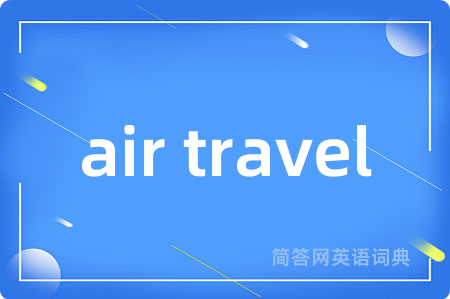 air travel