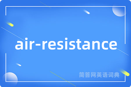 air-resistance