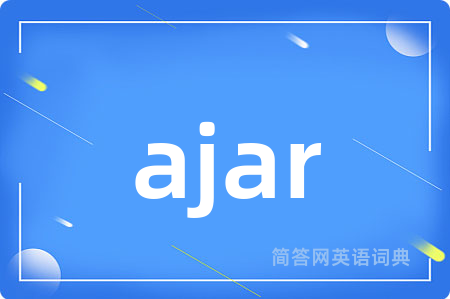 ajar
