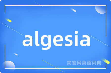 algesia