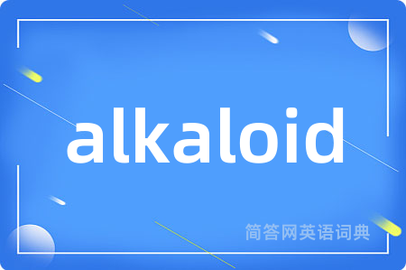 alkaloid