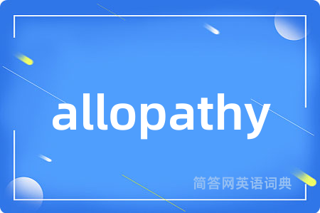 allopathy
