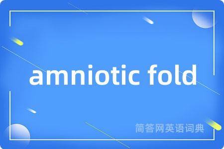 amniotic fold