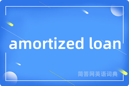 amortized loan