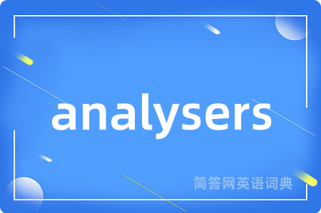 analysers