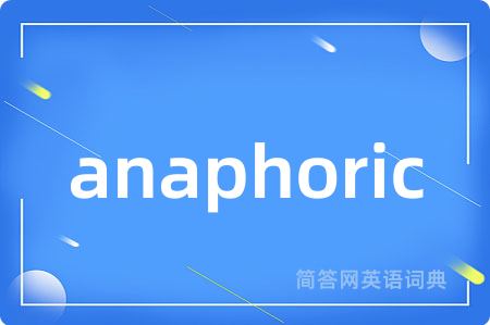 anaphoric