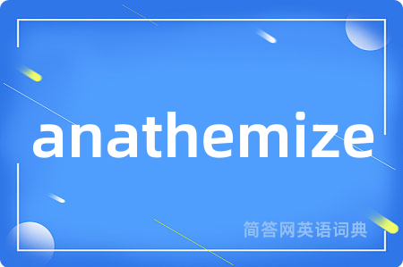 anathemize