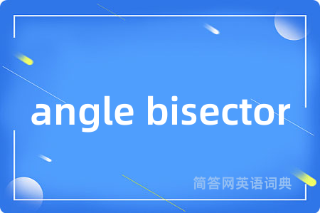 angle bisector
