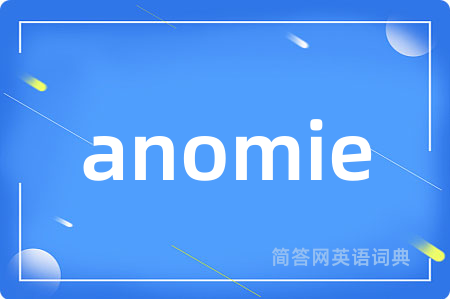anomie
