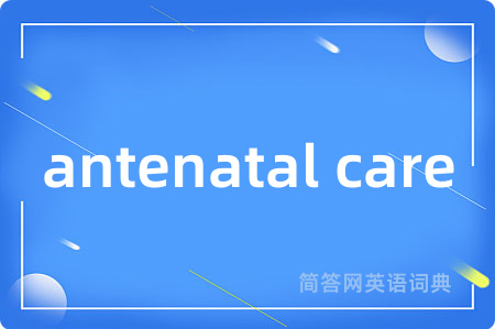 antenatal care