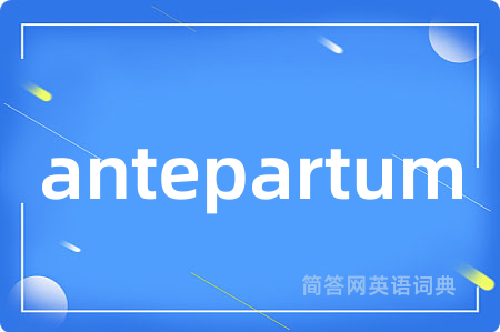 antepartum