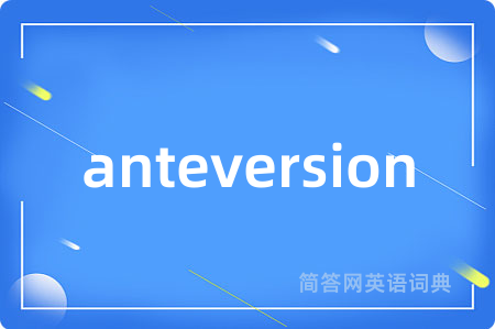 anteversion