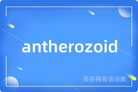 antherozoid