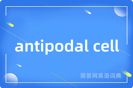 antipodal cell