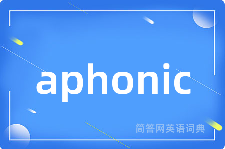 aphonic