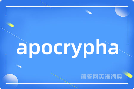 apocrypha