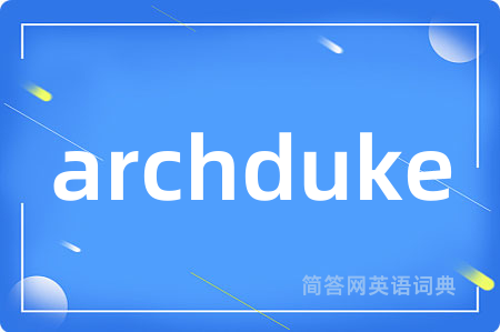 archduke