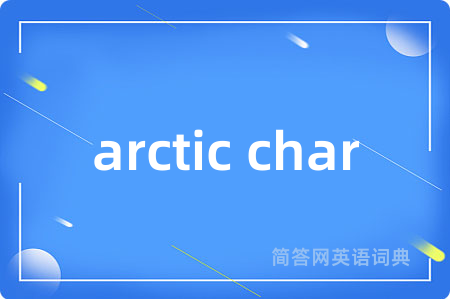 arctic char