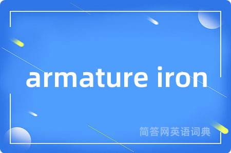 armature iron