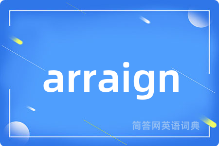arraign