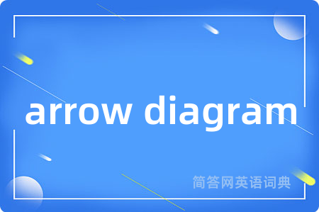 arrow diagram是什么意思,arrow diagram的中文翻译 arrow diagram