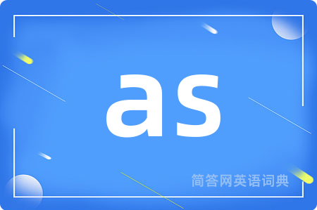 as