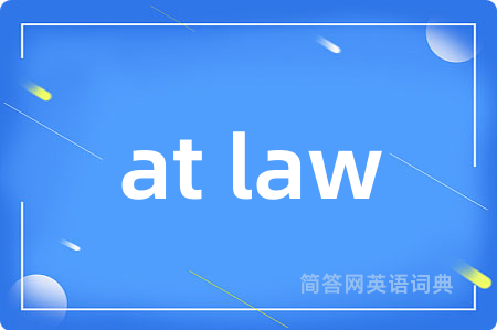 at law