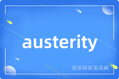 austerity